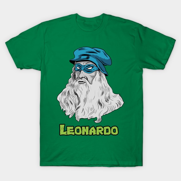 Leonardo T-Shirt by Black Snow Comics